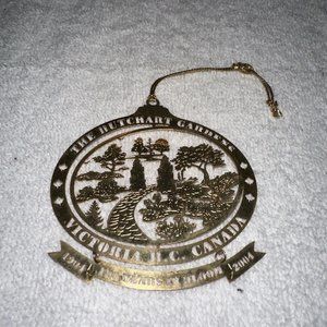 Laser Cut Metal 3.5" The Butchart Gardens~ Victoria B.C. Canada Ornament 3-D